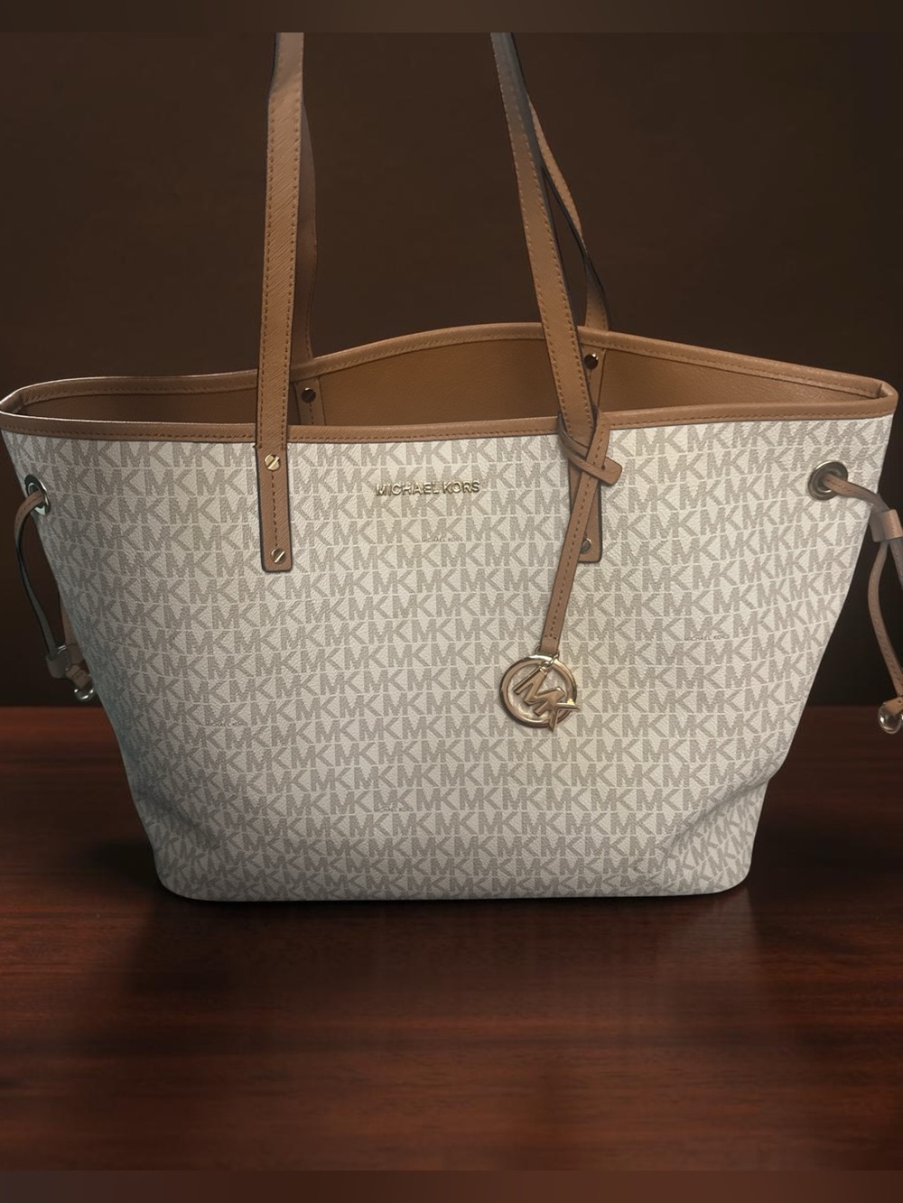 Michael Kors Logo Tote Bag and Wallet - EUC